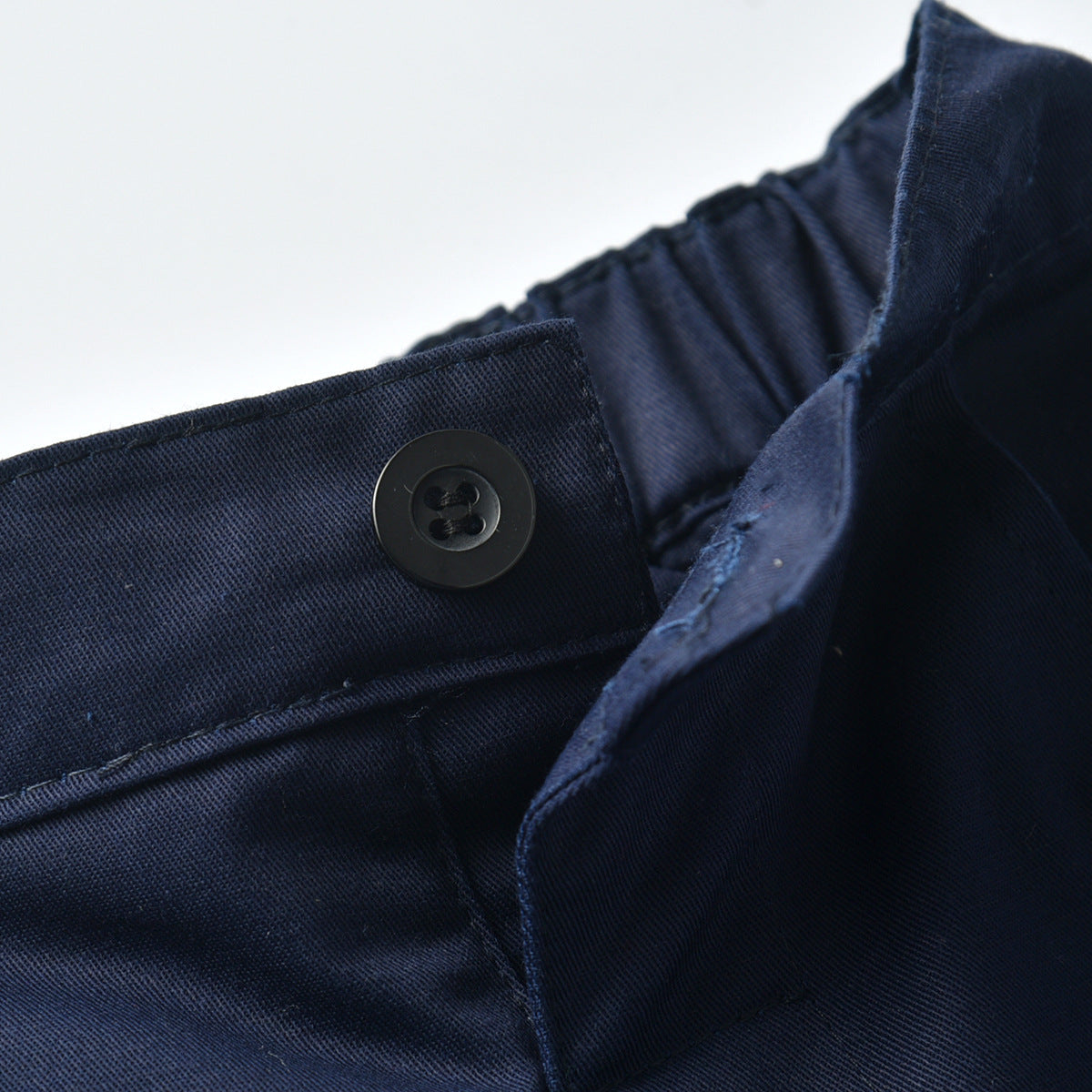 Boys Blue V-Neck Single Breasted 3 Piece Suit