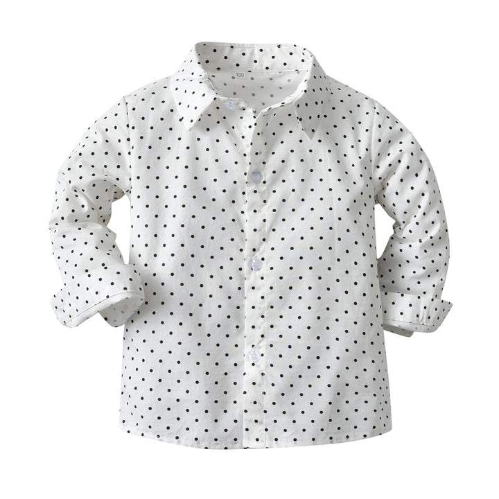 Boys Khaki V-Neck Single Breasted 3 Piece Suit