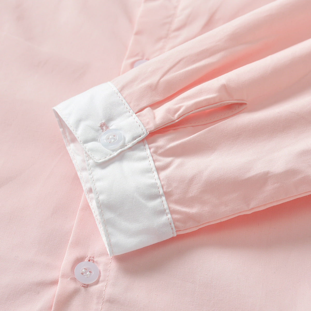 Boys Pink Long Sleeves Shirt With Trousers