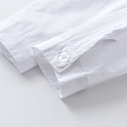 Boys Grey V-Neck Single Breasted 3 Piece Suit