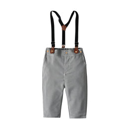 Boys Grey Shirt With Trousers
