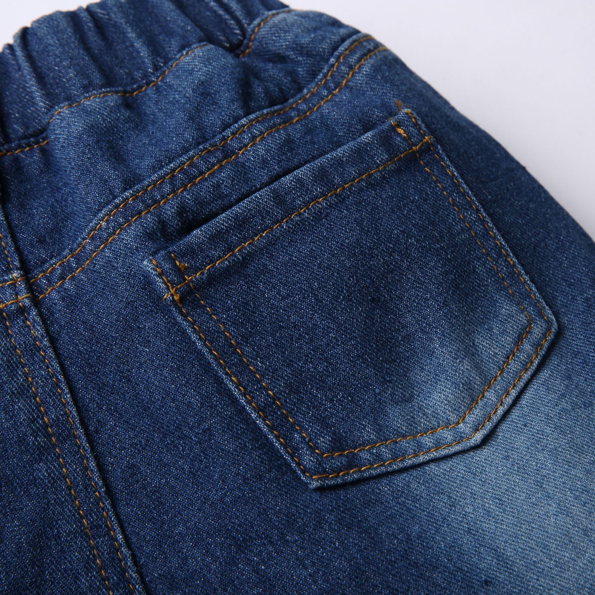 Boys Blue Striped Shirt Collar Shirt With Shorts