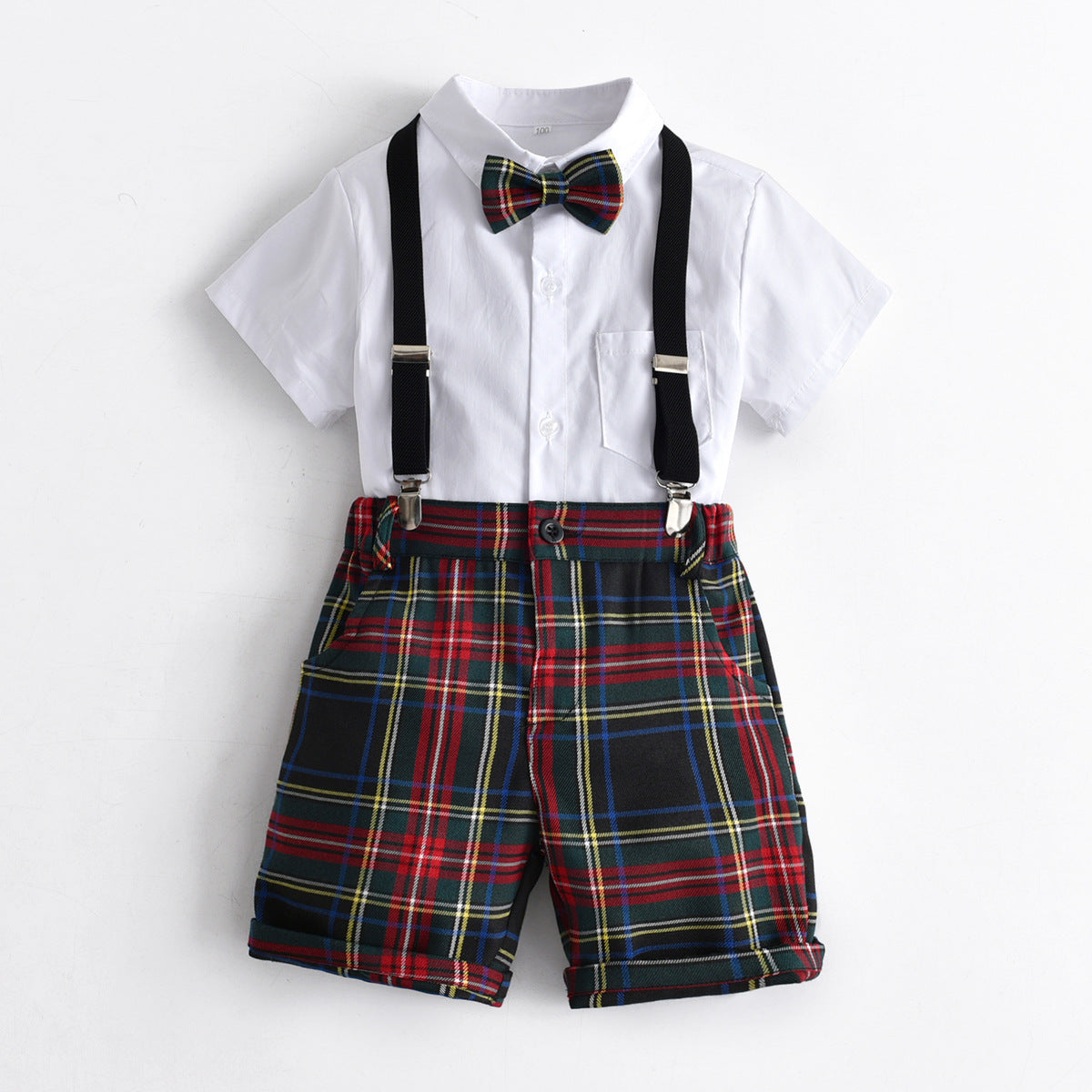 Boys Red Shirt With Shorts