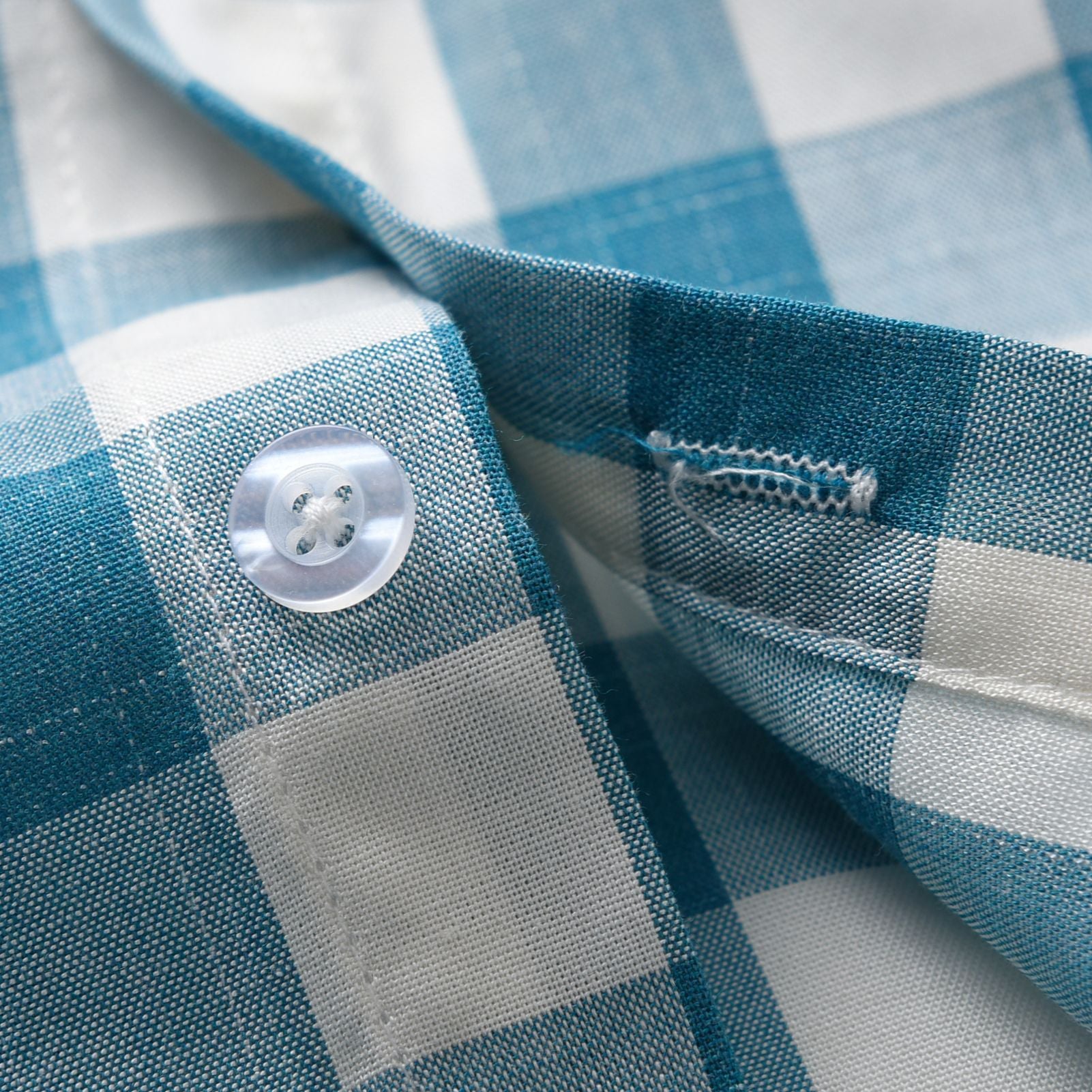 Boys Blue Buffalo Checked Casual Shirt