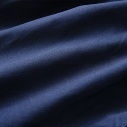 Boys Navy Blue Striped Shirt With Shorts