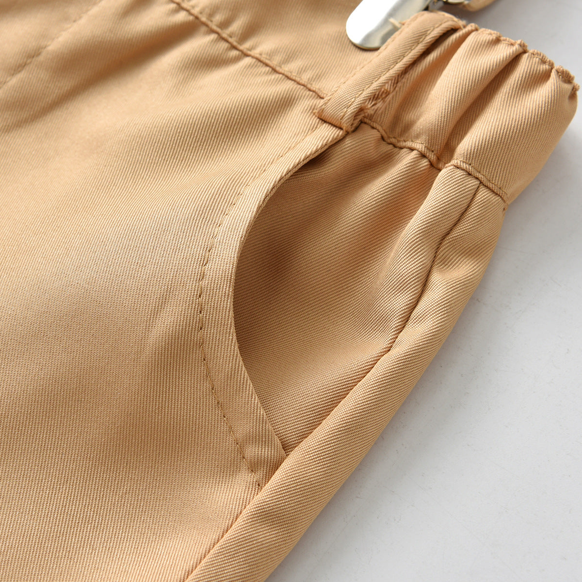 Boys Khaki Shirt With Shorts
