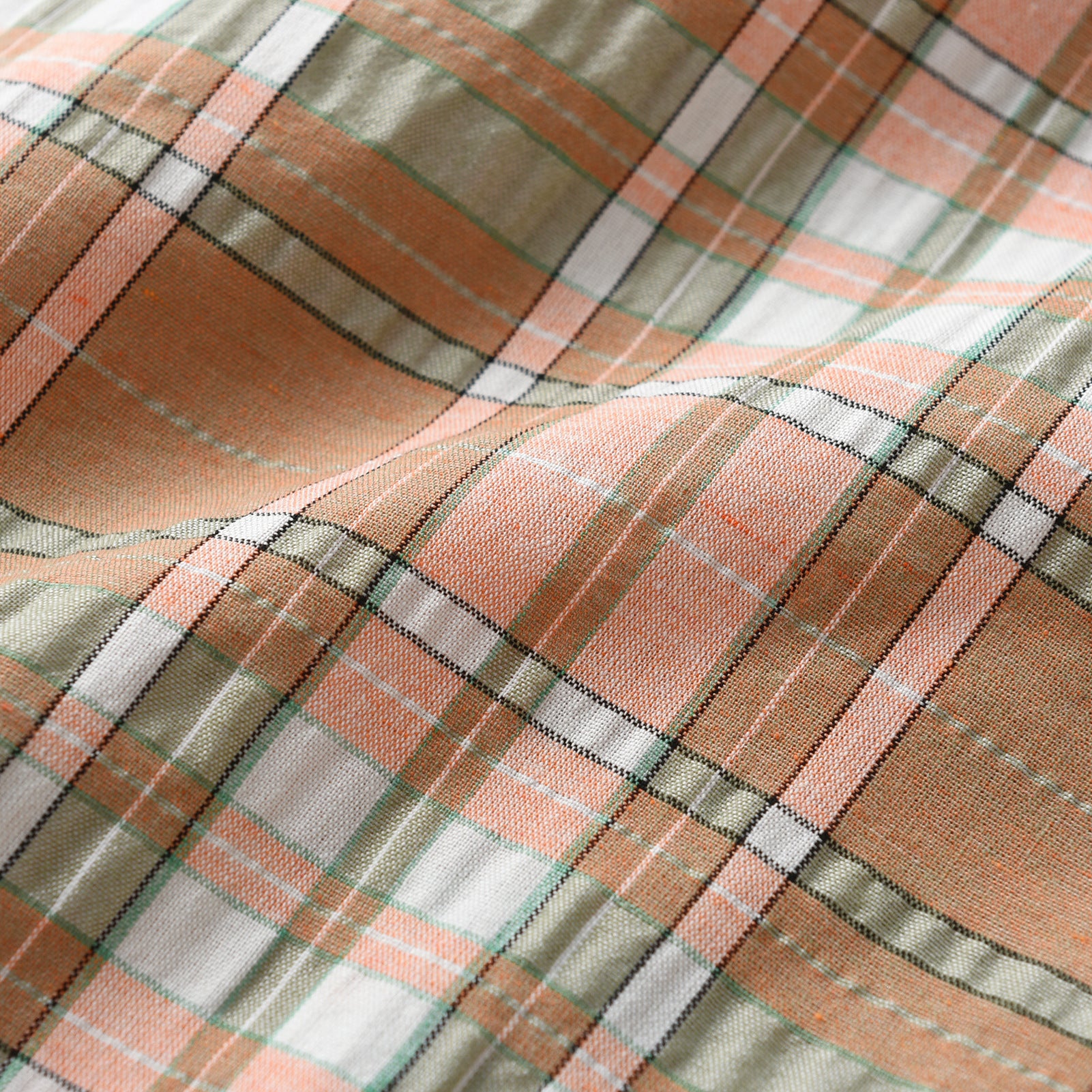 Boys Brown Tartan Checked Casual Shirt