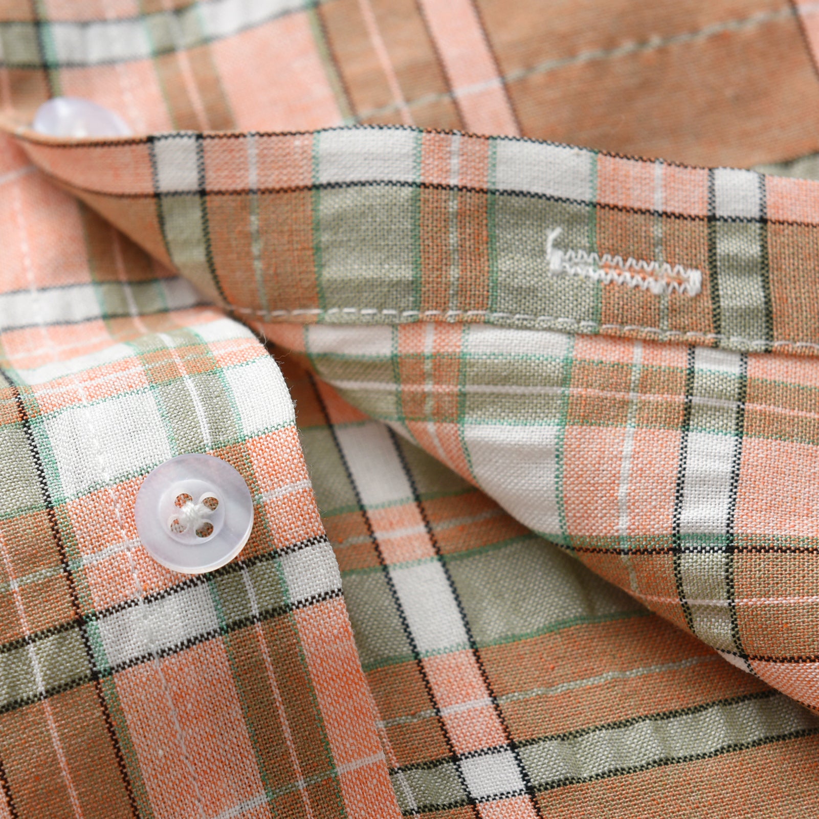 Boys Brown Tartan Checked Casual Shirt