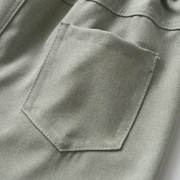 Boys Green Checked 3 Piece Suit