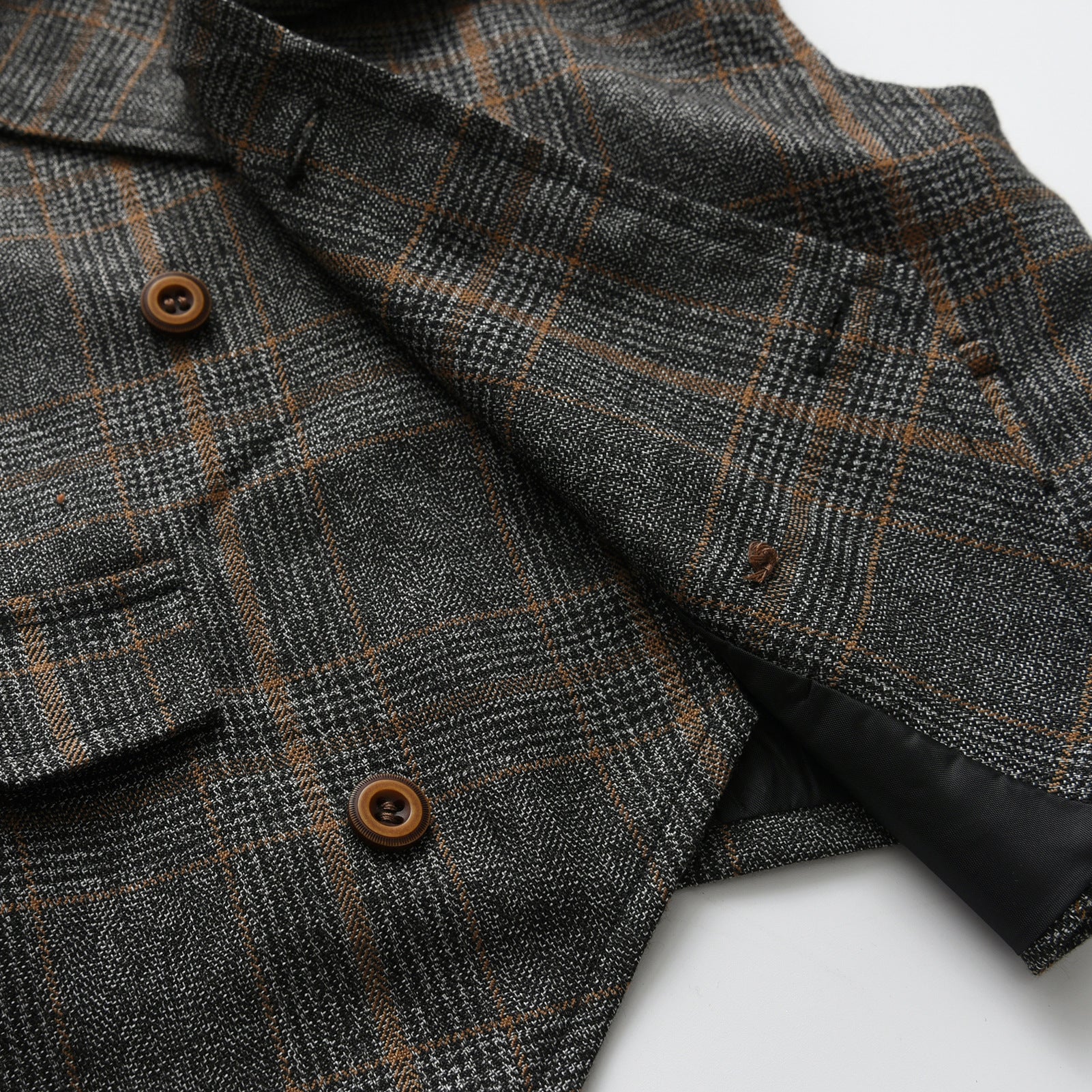 Boys Grey Notched Lapel Single Breasted 3 Piece Suit