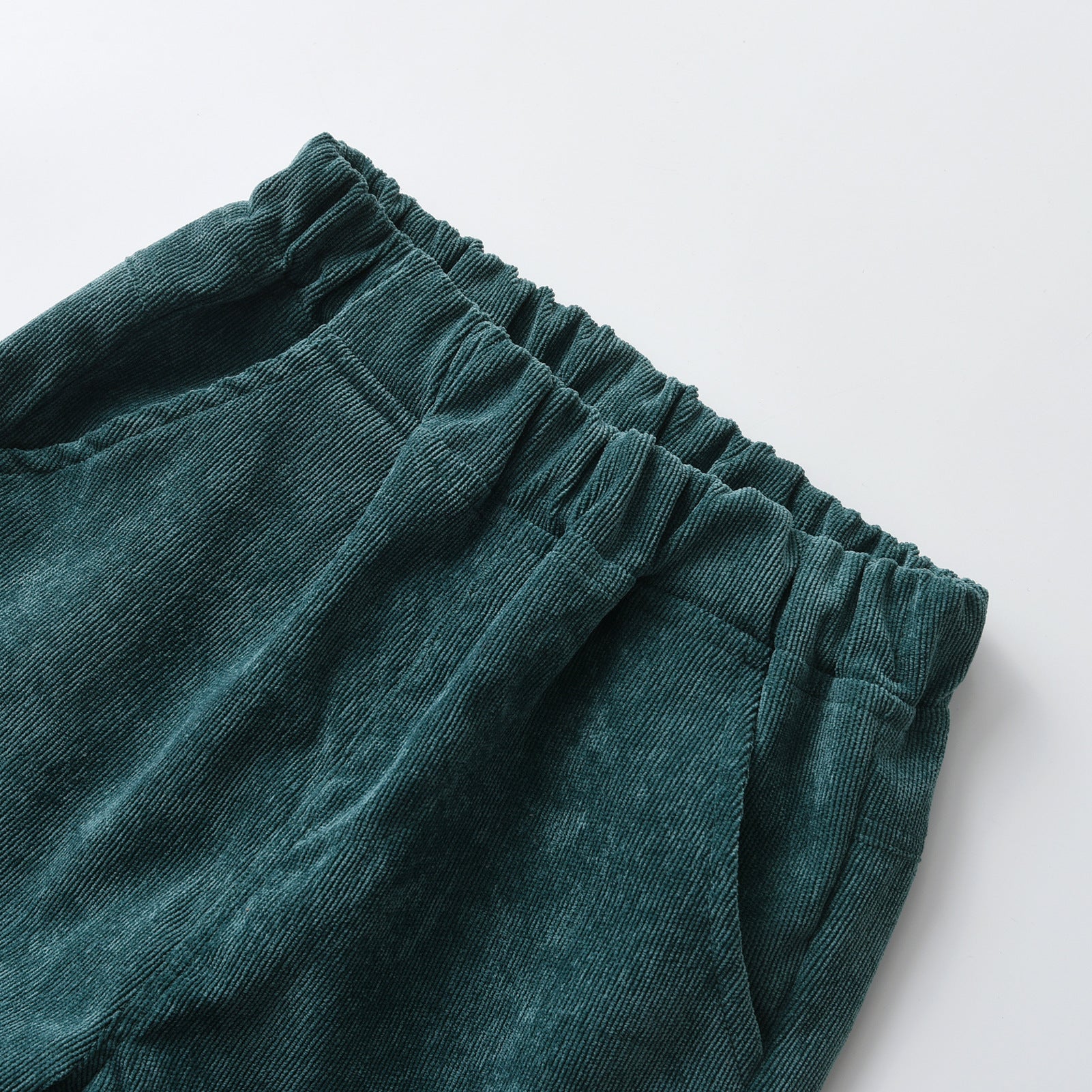 Boys Green Printed Shirt With Trousers