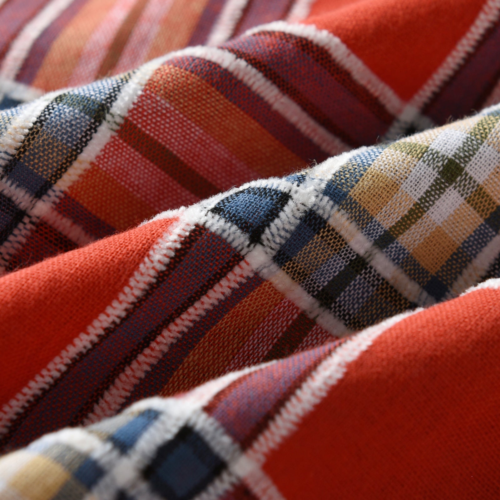 Infant Boys Red Tartan Checked Casual Shirt