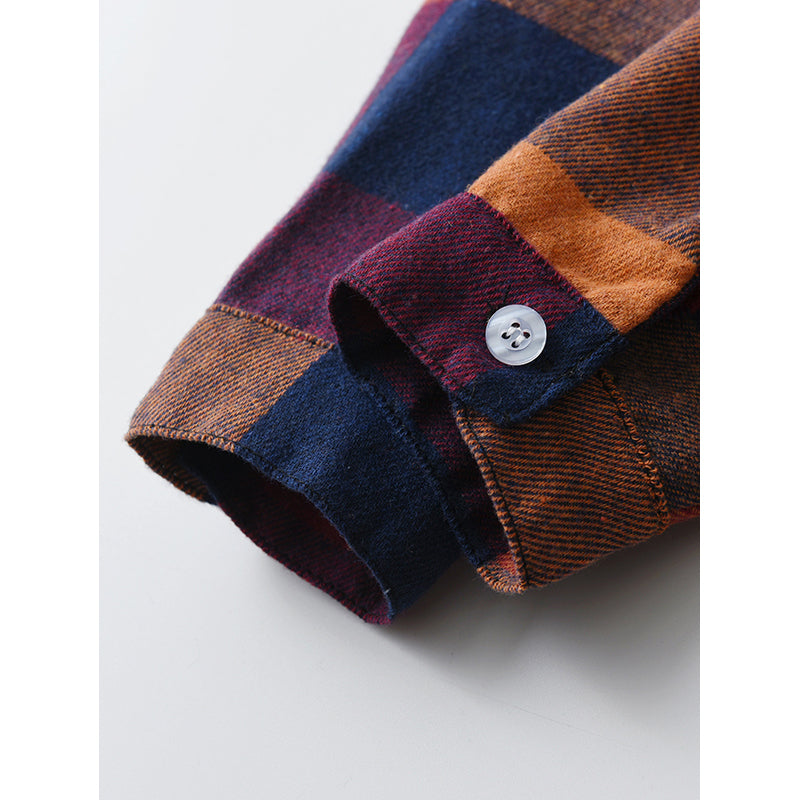 Infant Boys Red Buffalo Checked Casual Shirt