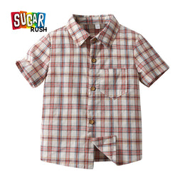 Boys Checked Casual Shirt