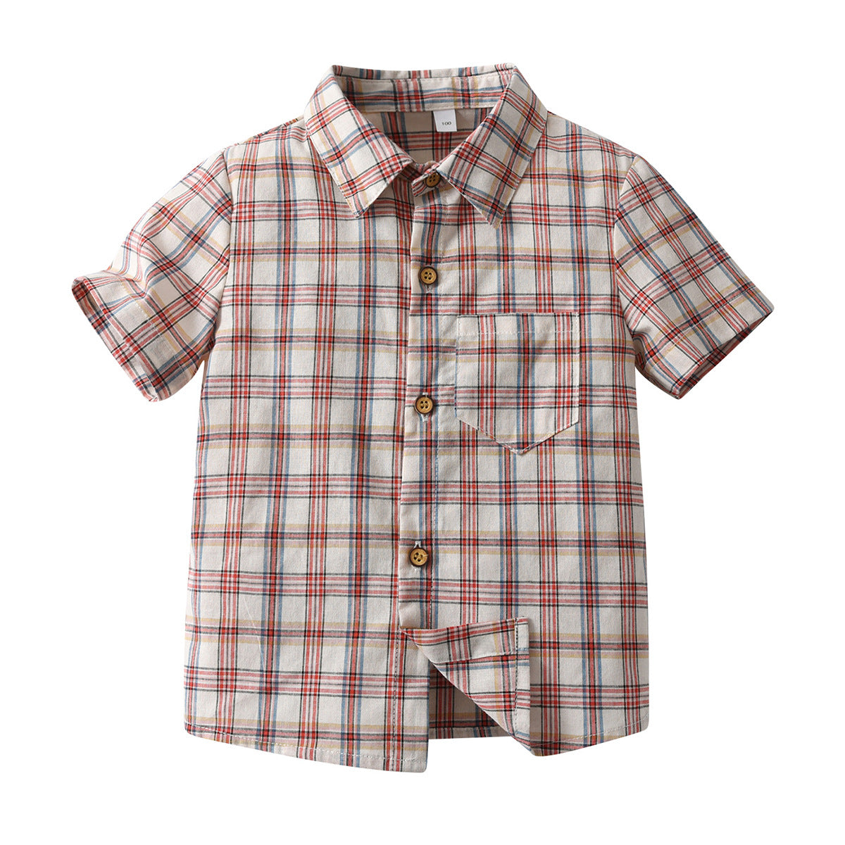 Boys Checked Casual Shirt