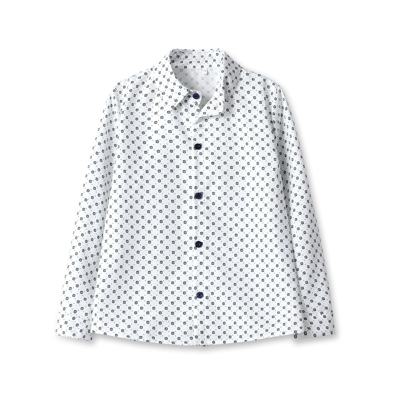 Boys Opaque Printed Casual Shirt