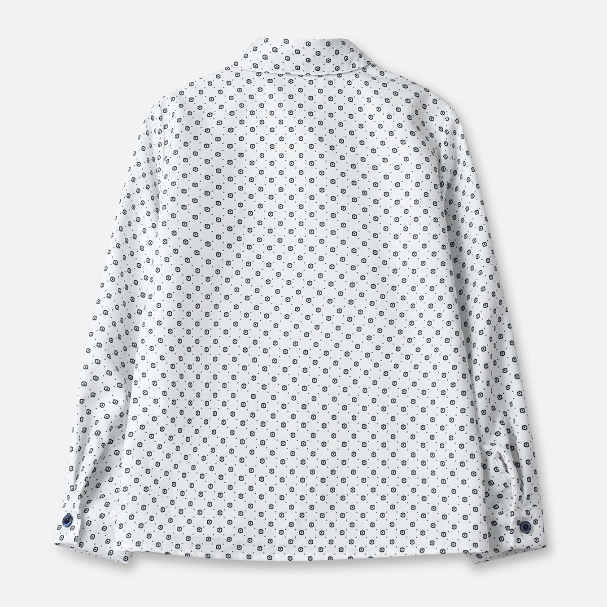 Boys Opaque Printed Casual Shirt