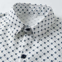 Boys Opaque Printed Casual Shirt