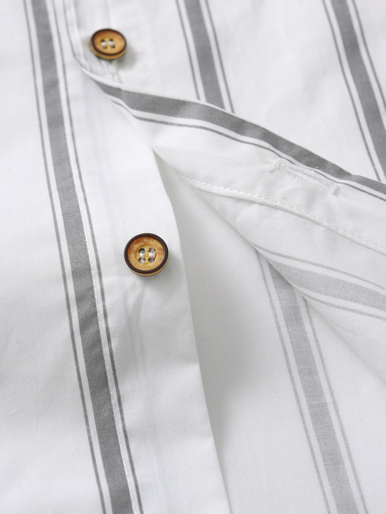 Boys Opaque Striped Casual Shirt