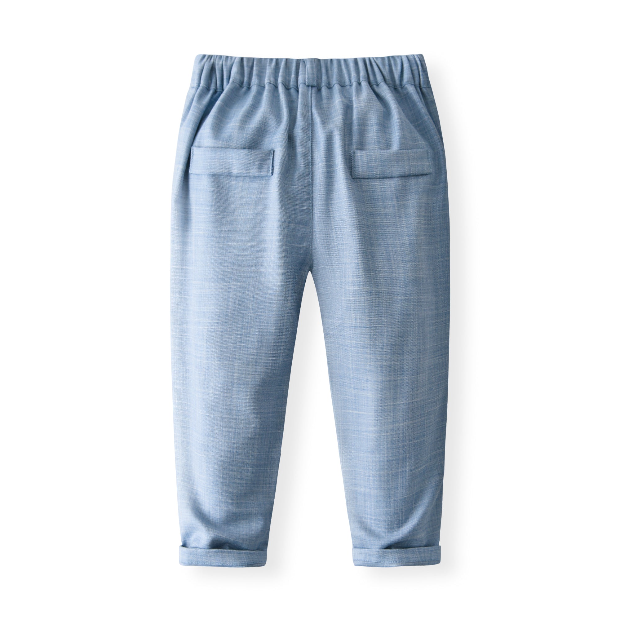 Boys Pure Cotton Shirt With Trouser & Waistcoat