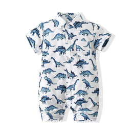 Boys Printed Regular Rompers