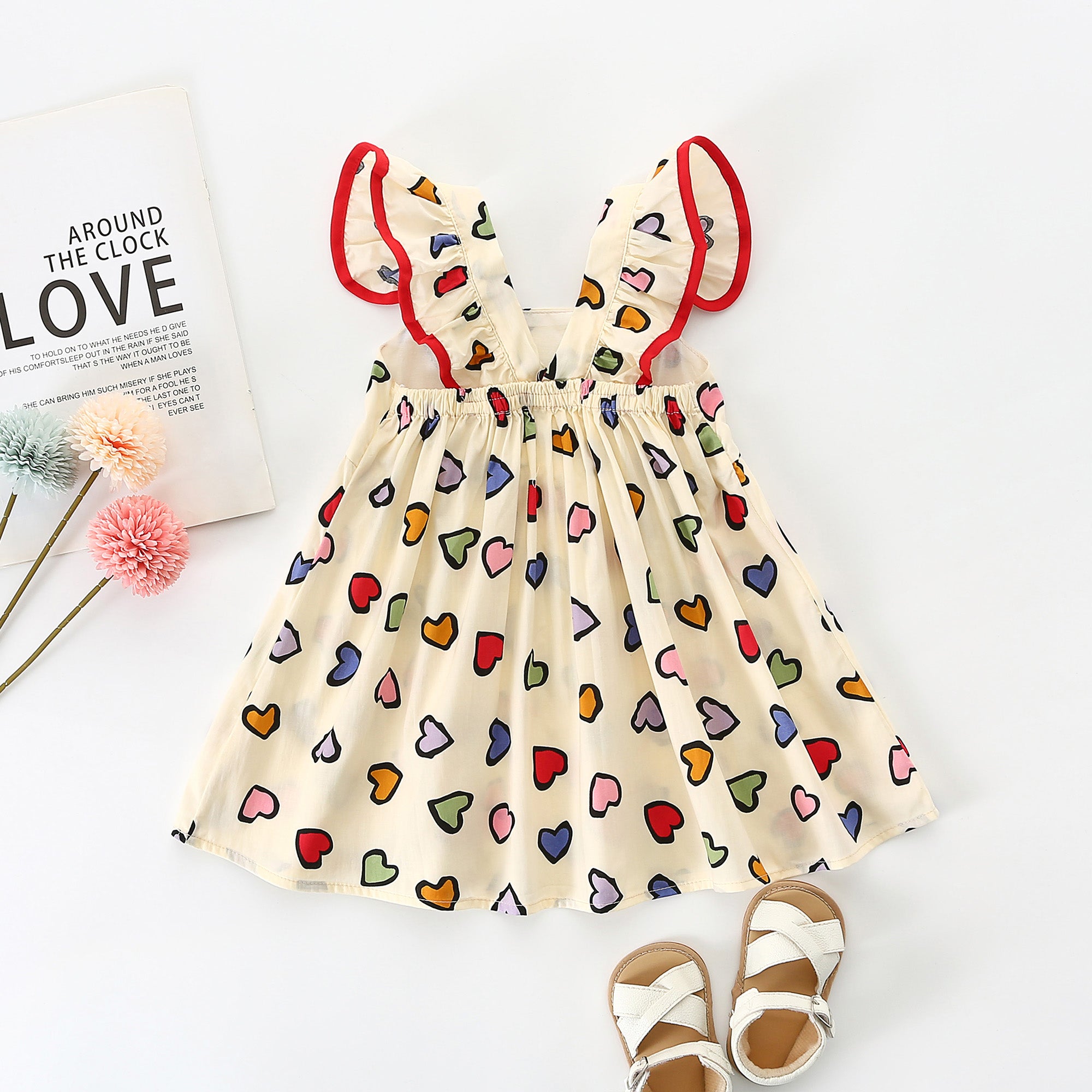 Print Fit & Flare Dress