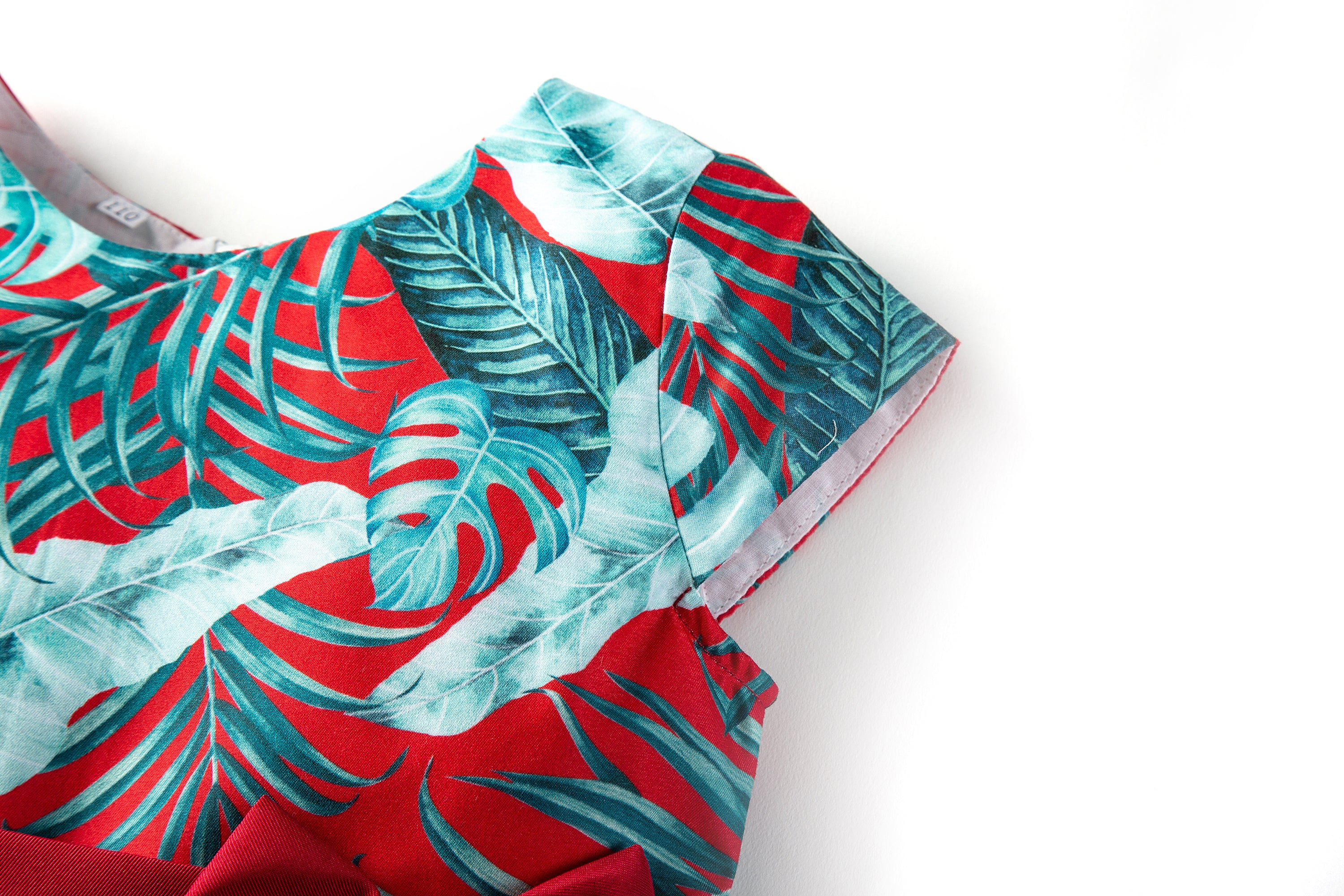 Print Fit & Flare Dress