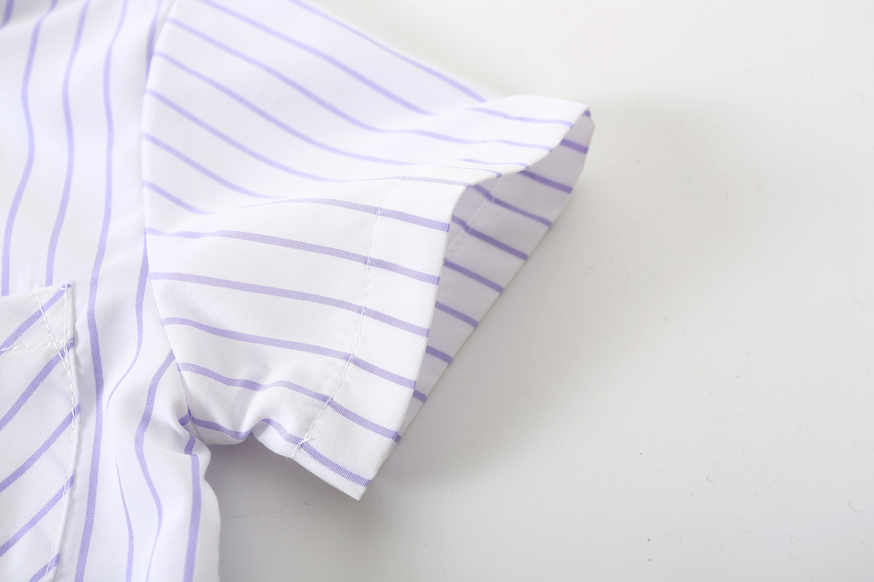Boys Opaque Striped Party Shirt