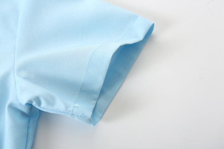 Boys Solid Opaque Casual Shirt