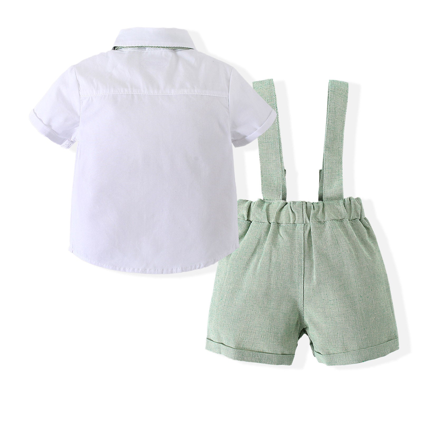 Boys Pure Cotton Shirt With Shorts