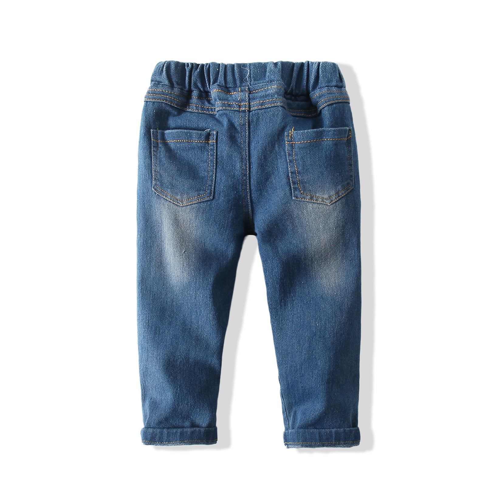 Boys Checked Pure Cotton Shirt With Trousers