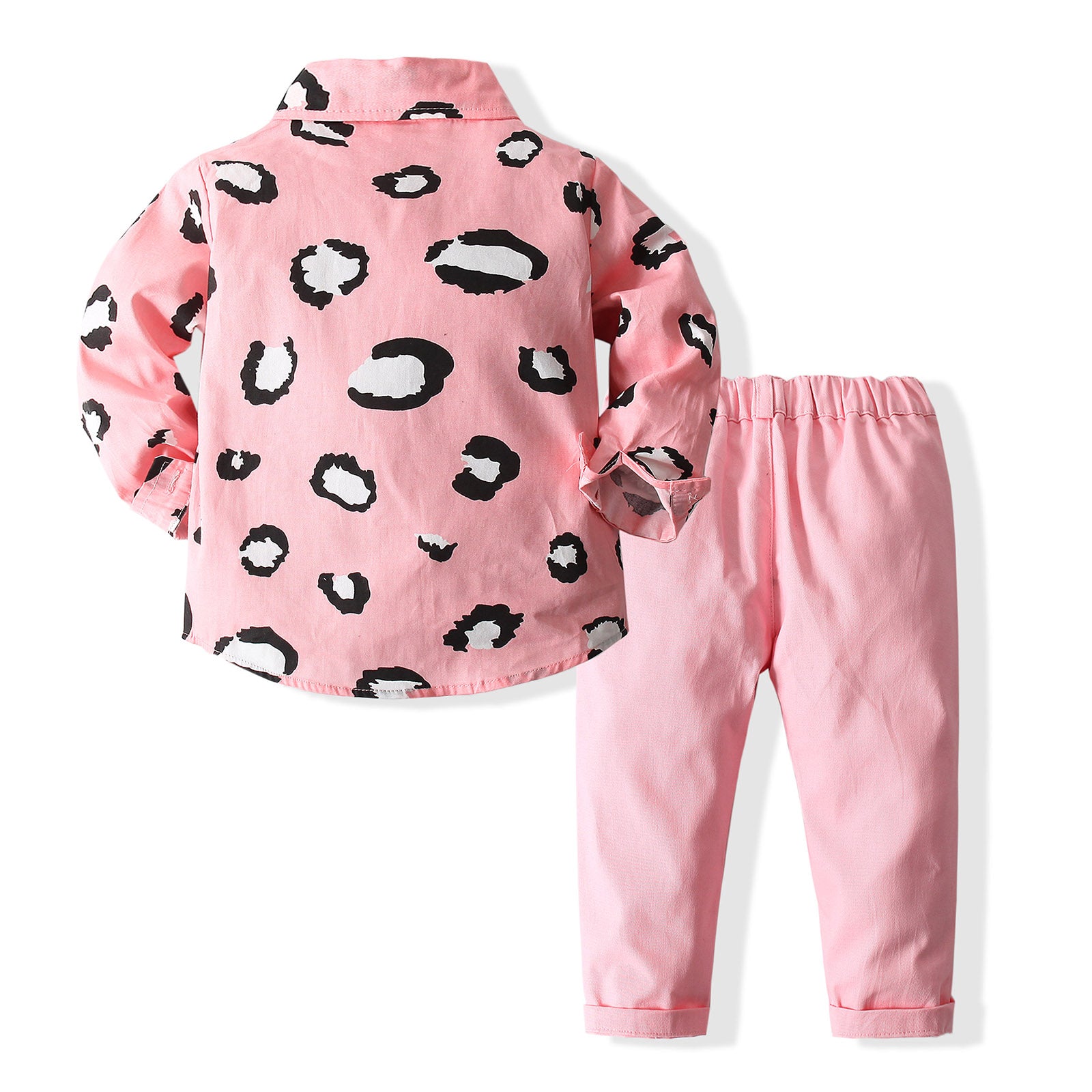 Boys Printed Pure Cotton Shirt With Trousers