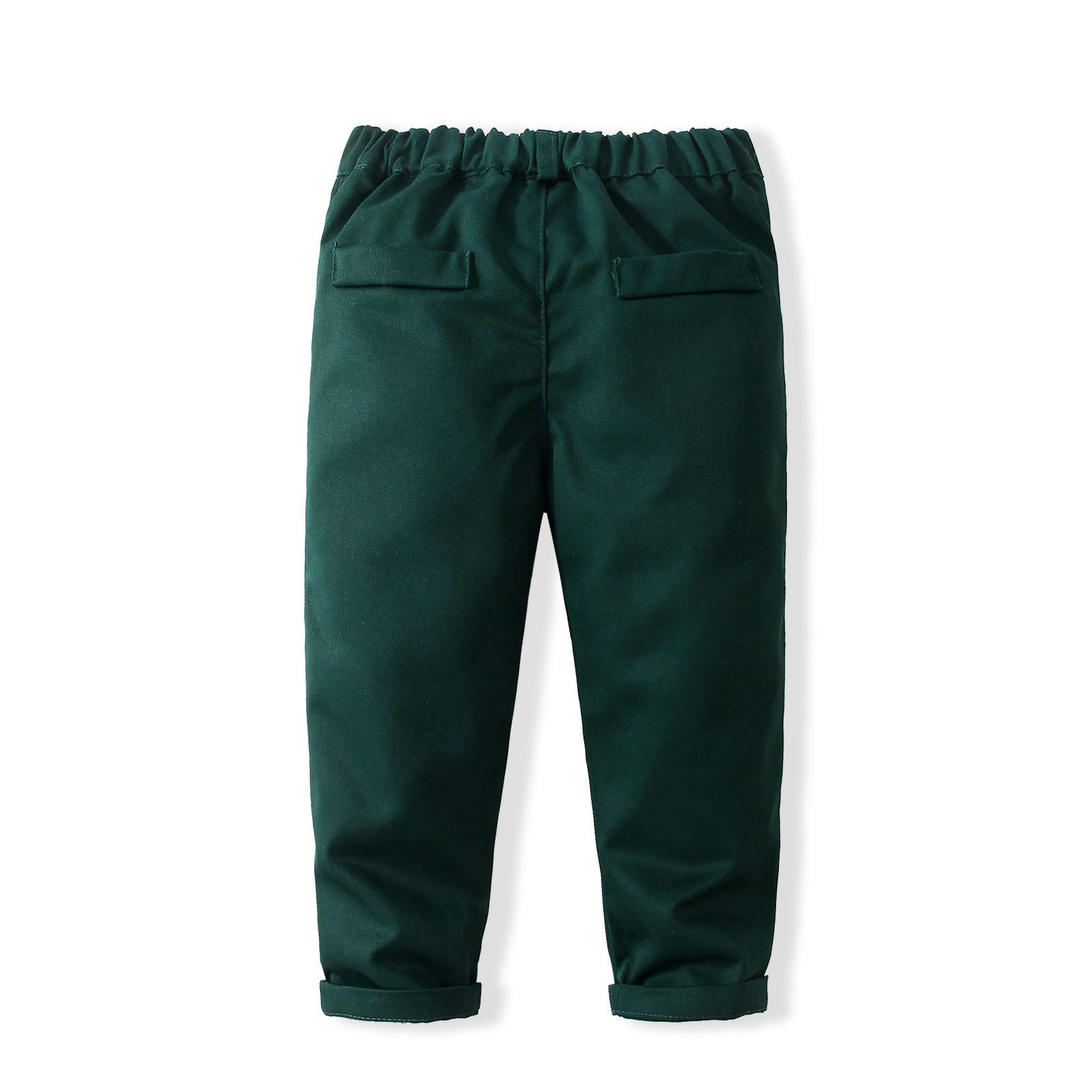 Boys Pure Cotton Single-Breasted Three Piece Suit