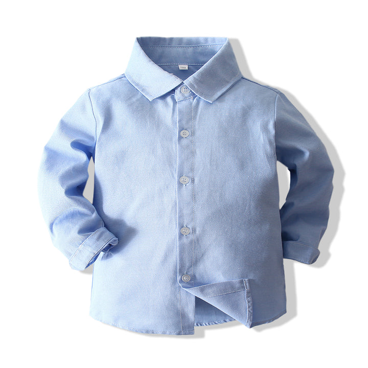Boys Checked Shirt with Trousers
