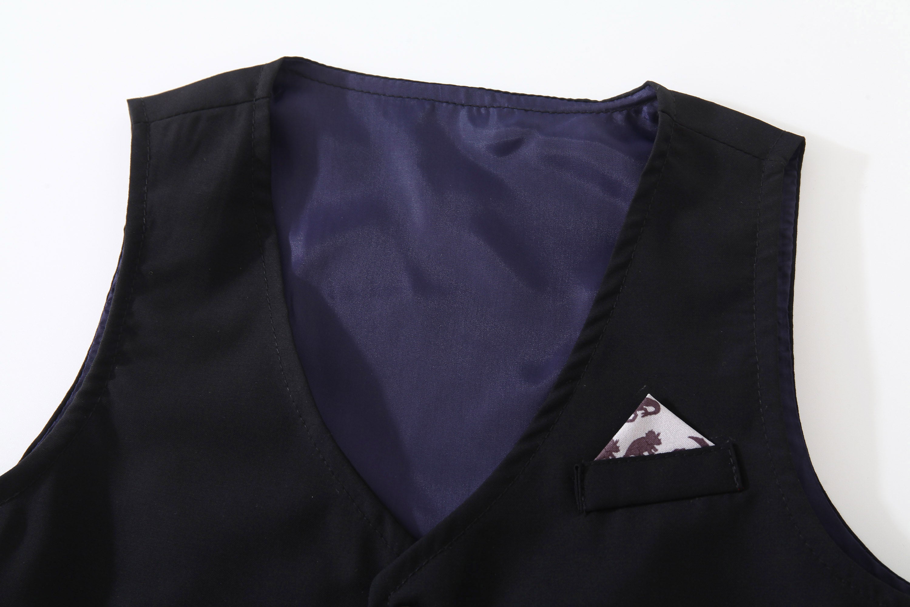 Boys Cotton Three-Piece Party Suits