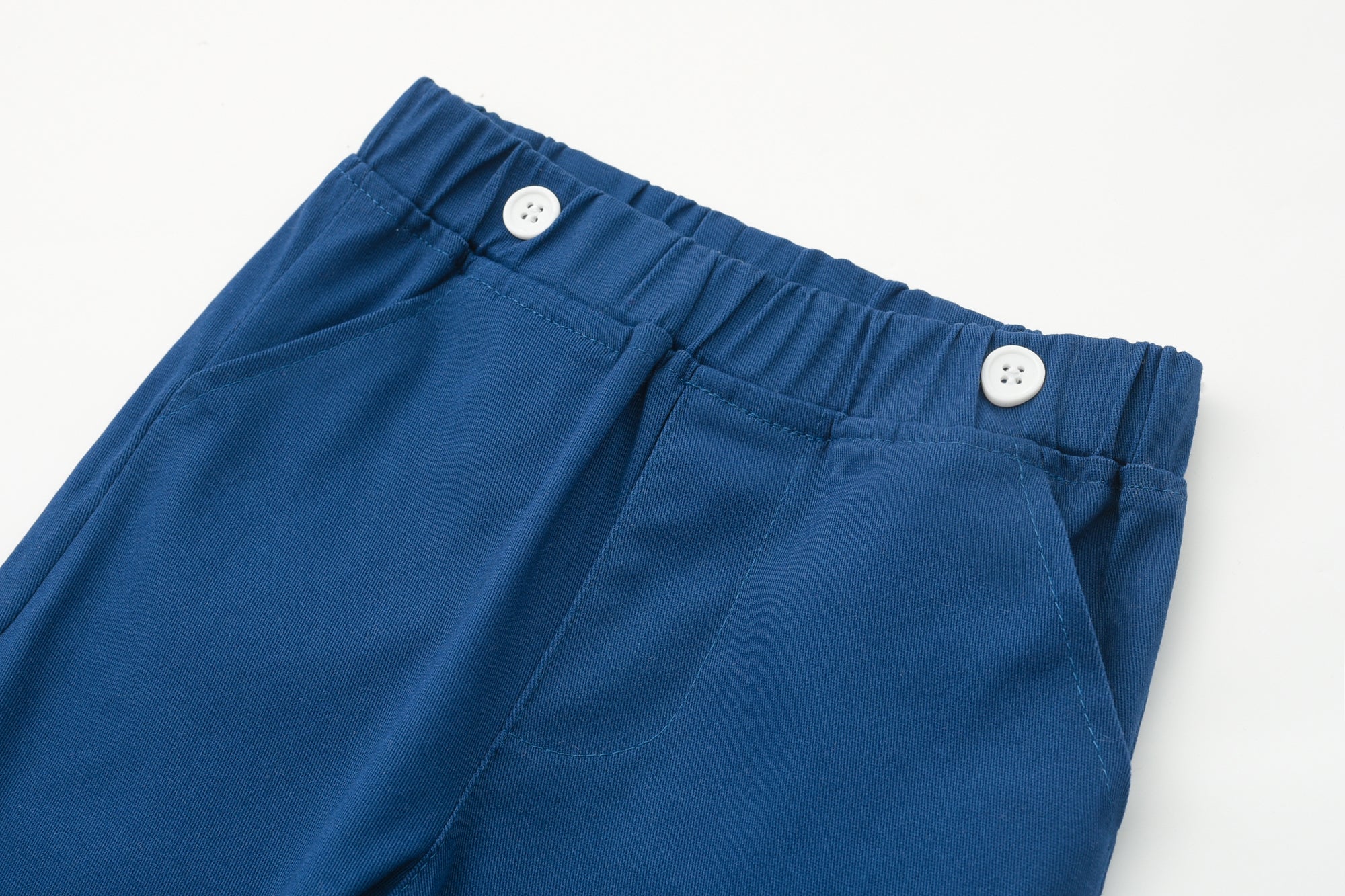 Boys Purple & Blue Pure Cotton Shirt with Trousers