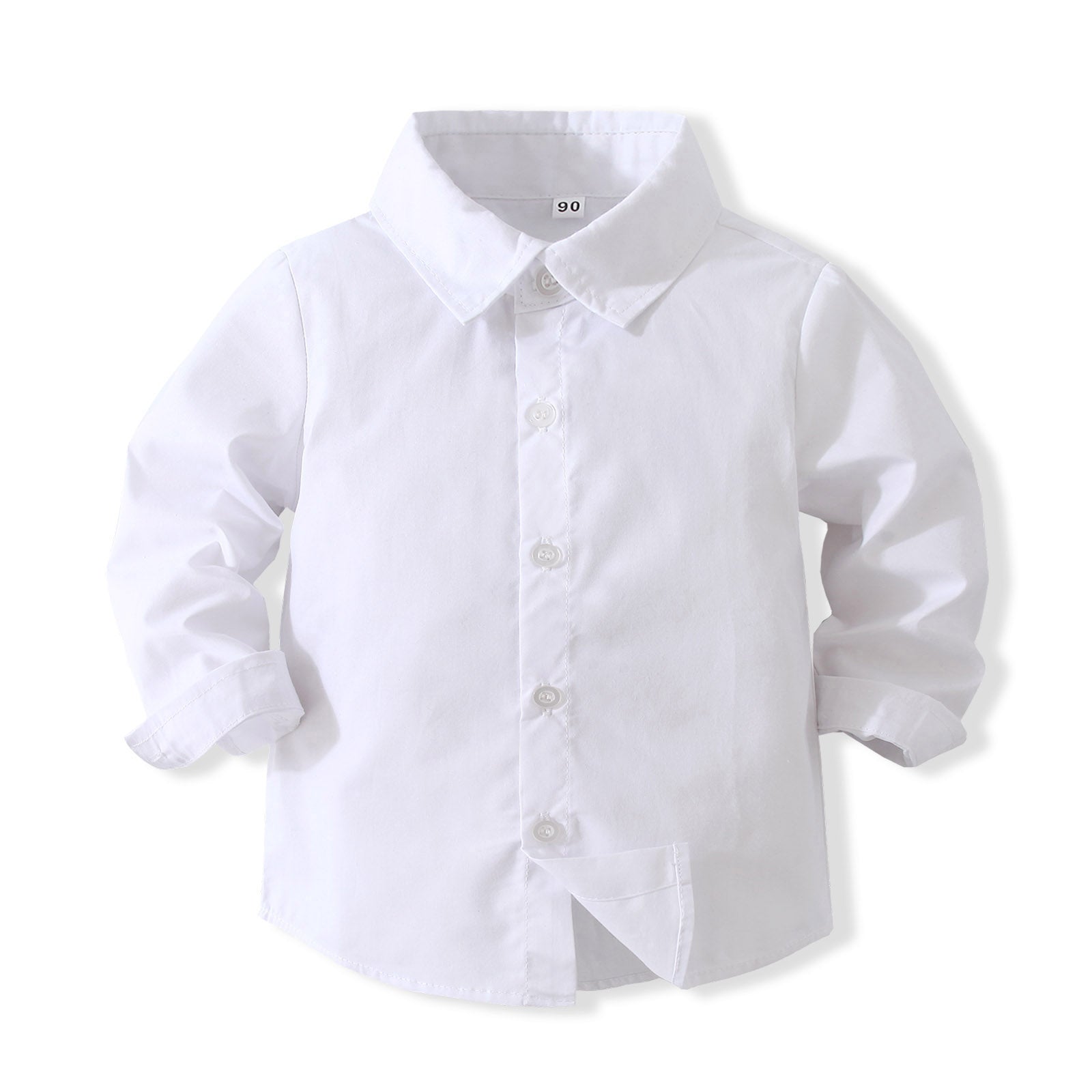 Boys Pure Cotton Single-Breasted Three Piece Suit