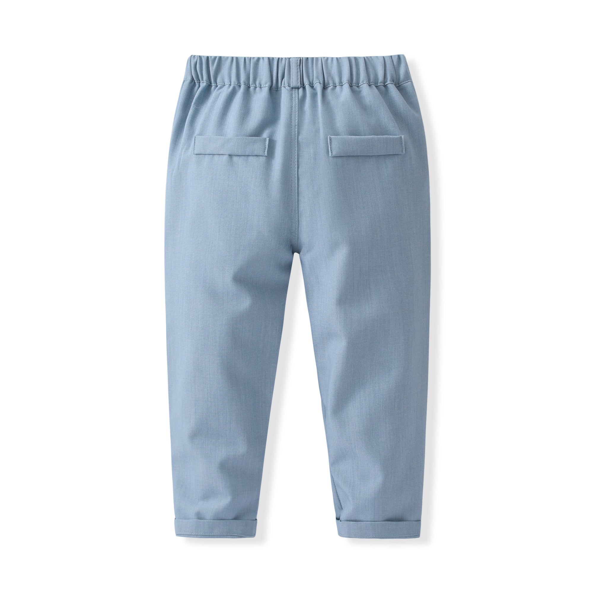 Boys Pure Cotton Single-Breasted Three Piece Suit