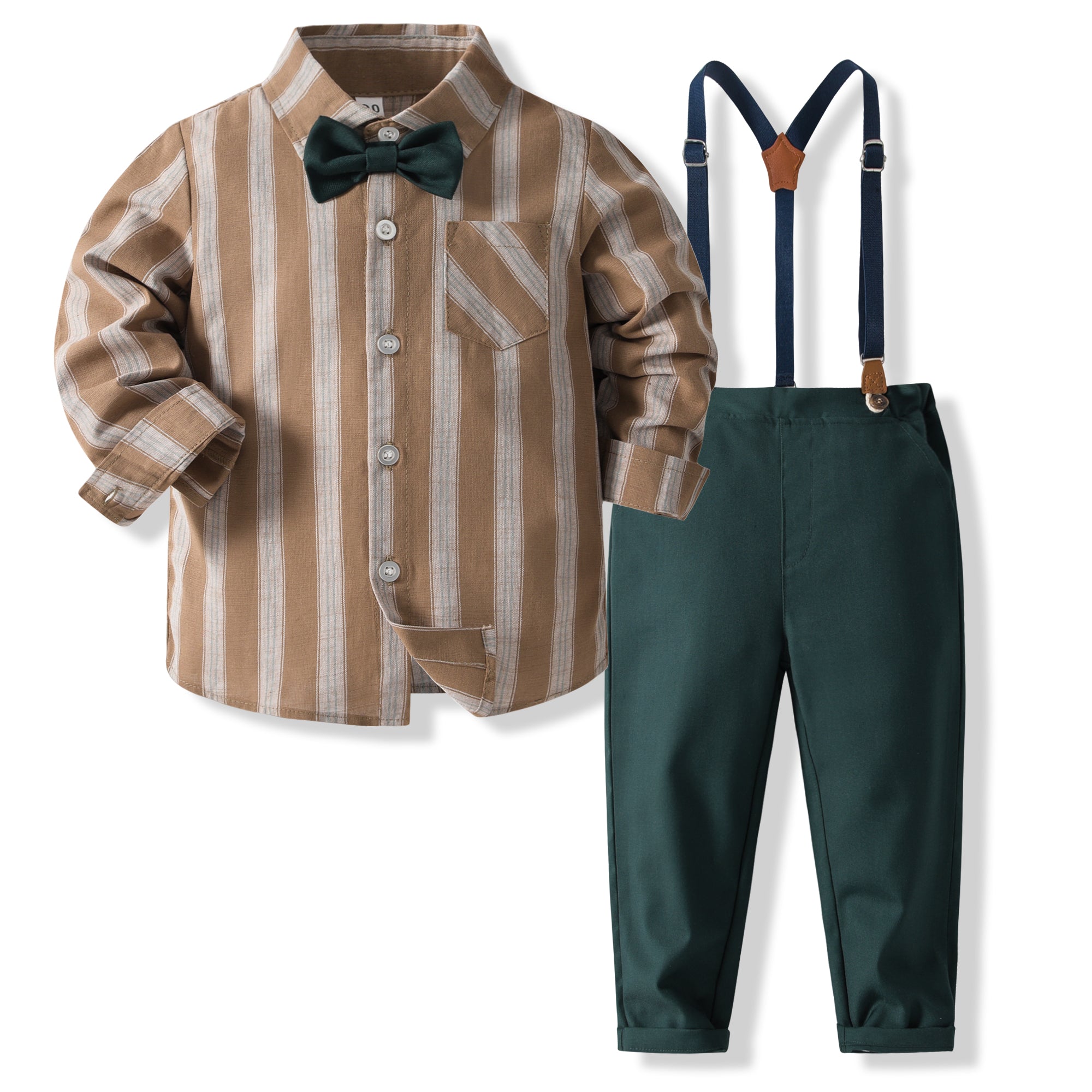 Boys Striped Shirt with Trouser