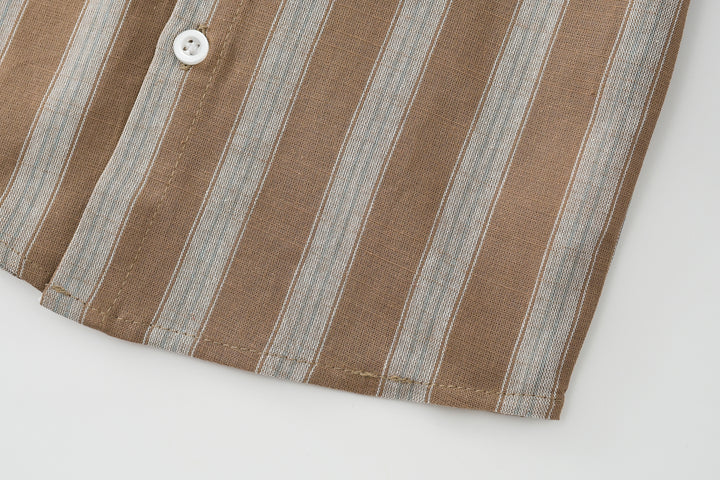 Boys Striped Shirt with Trouser