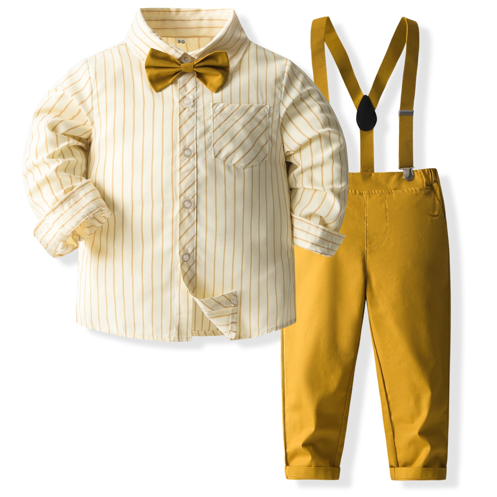 Boys Striped Shirt with Trousers