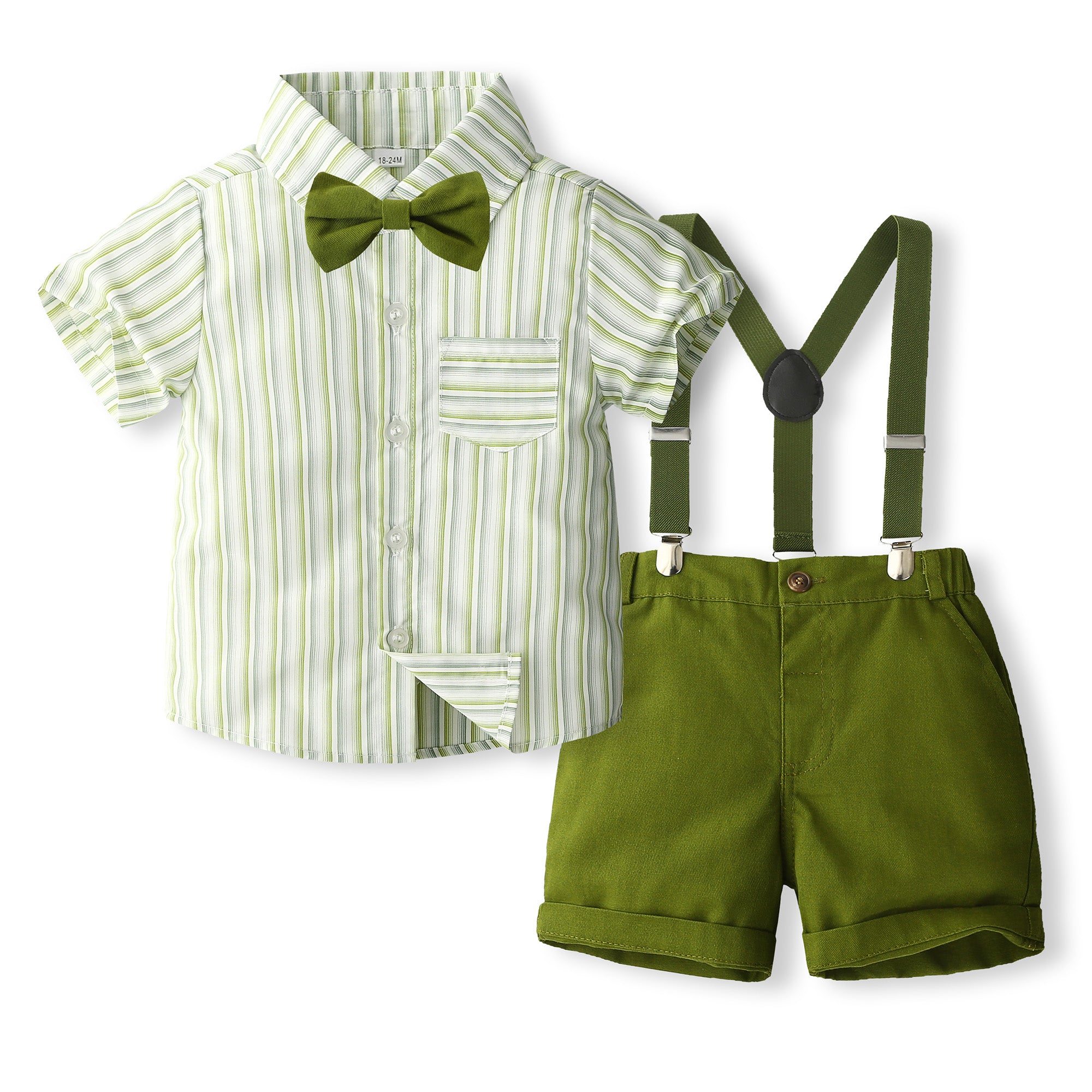Boys Striped Shirt with Short