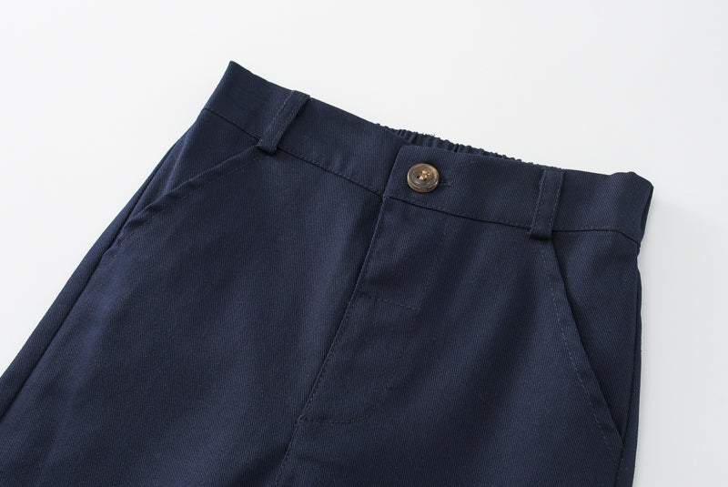 Boys Checked Shirt with Trousers