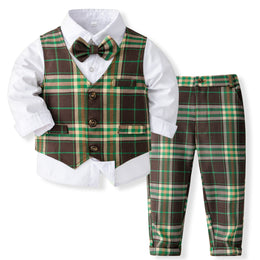 Boys Green Top with Trousers