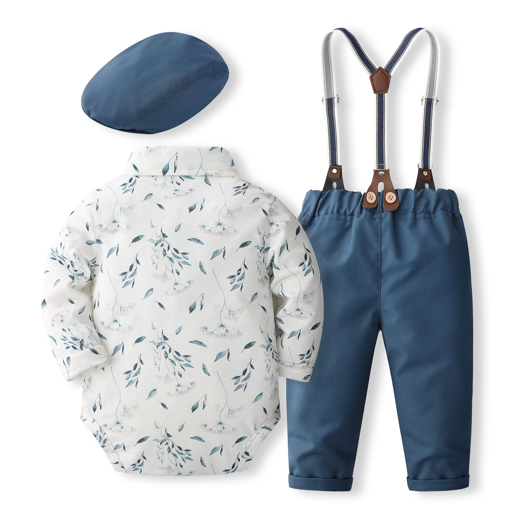 Boys Printed Shirt with Trousers