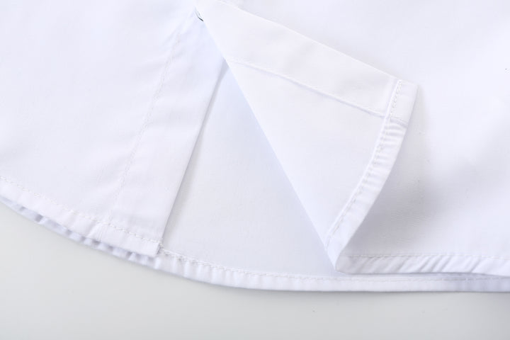 Boys White & Blue Shirt with Trousers