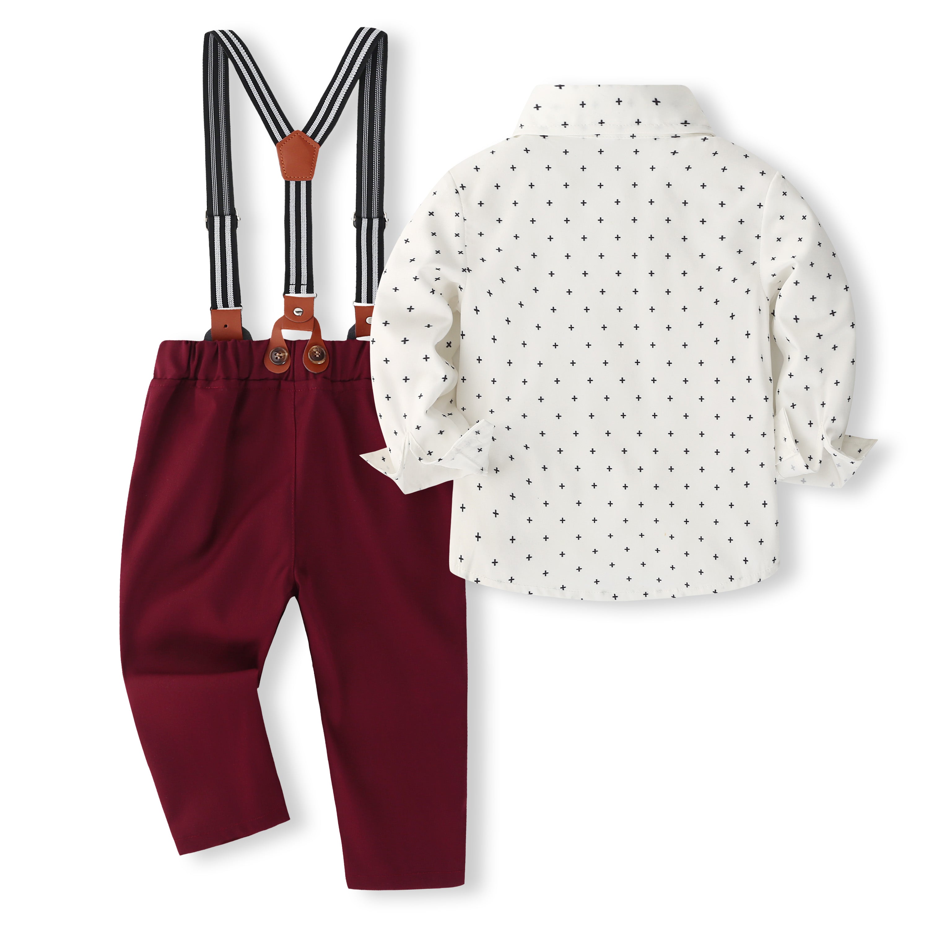 Boys Printed Shirt with Trouser