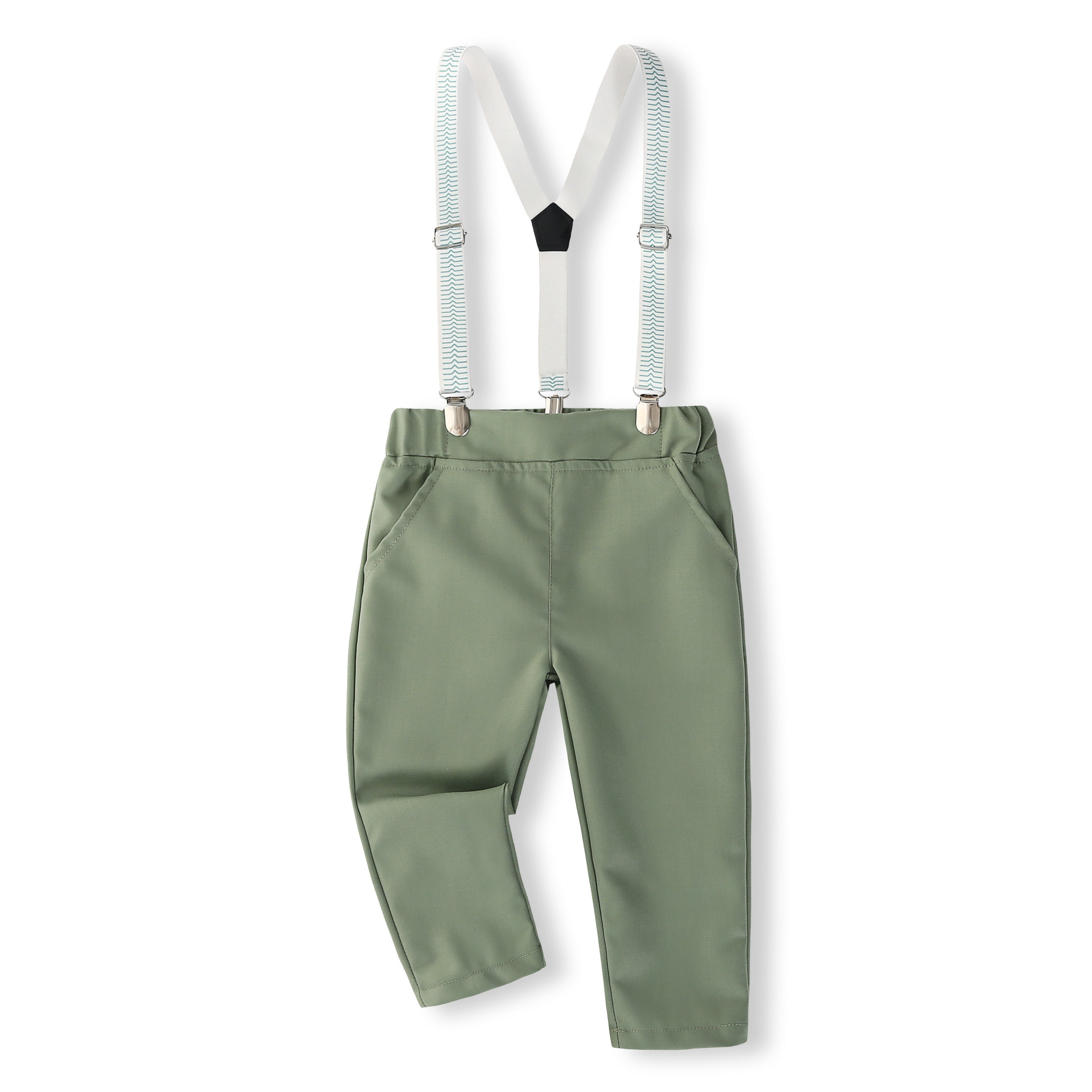 Boys Checked Shirt with Trousers