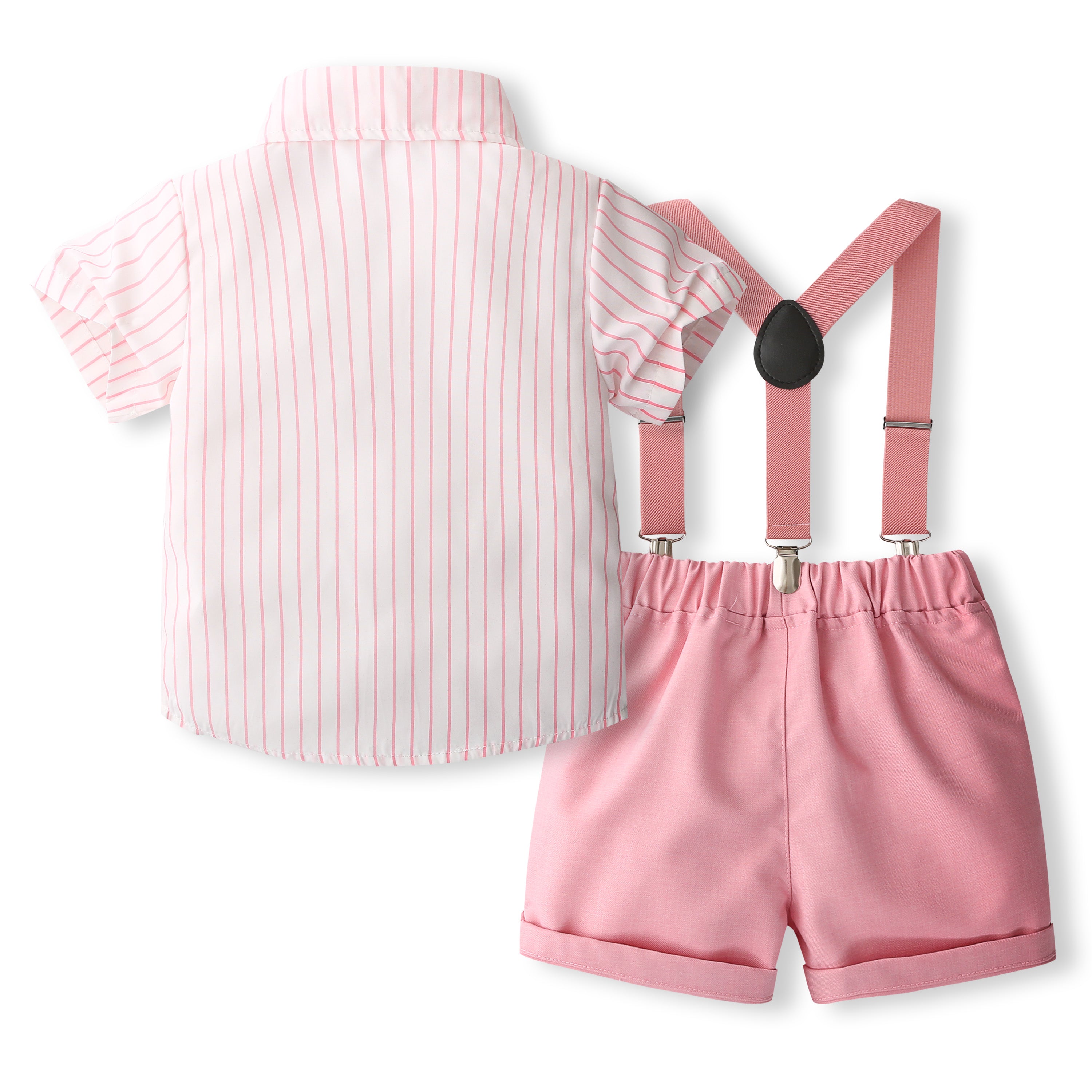 Boys Striped Shirt with Shorts