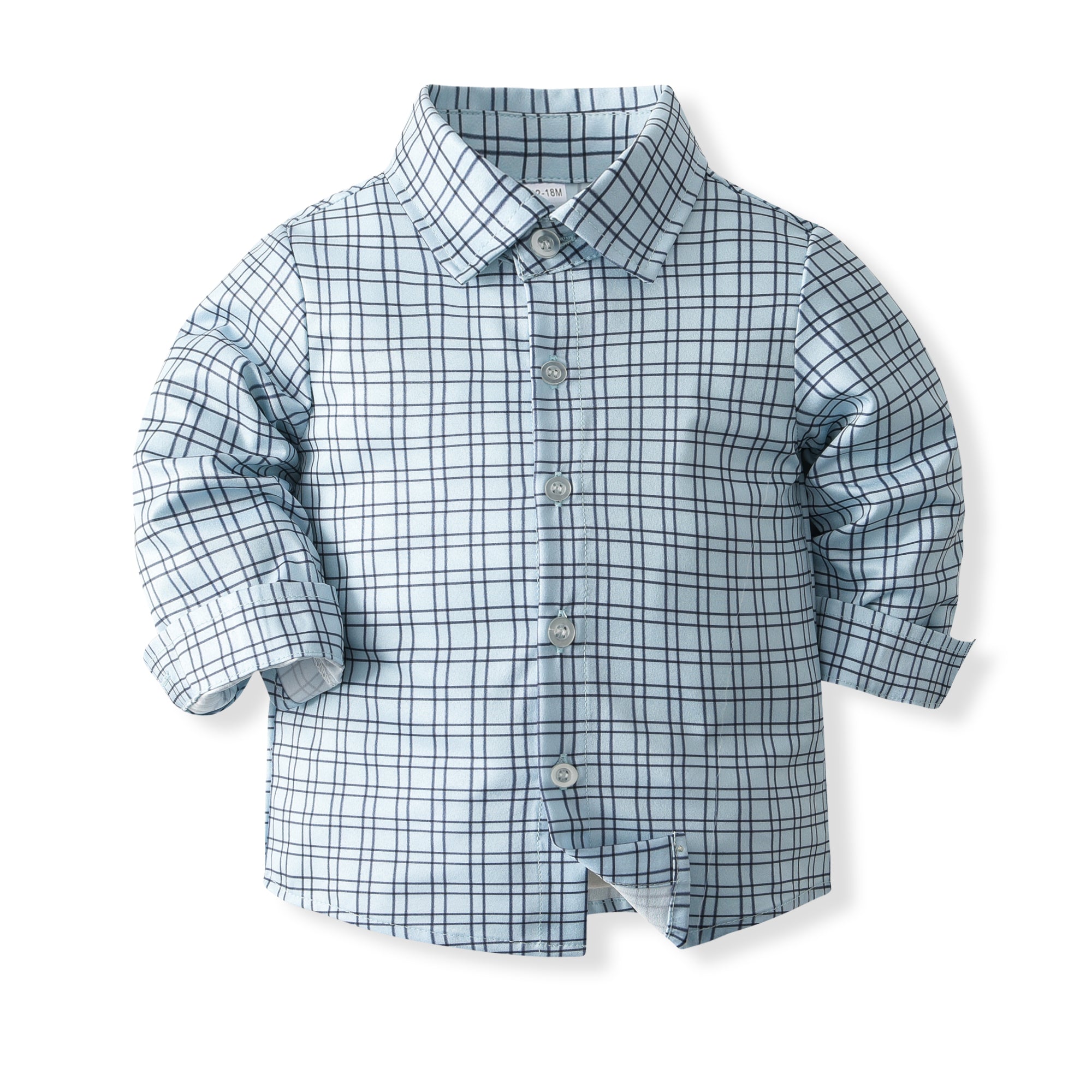 Boys Checked Pure Cotton Shirt With Trouser & Waistcoat